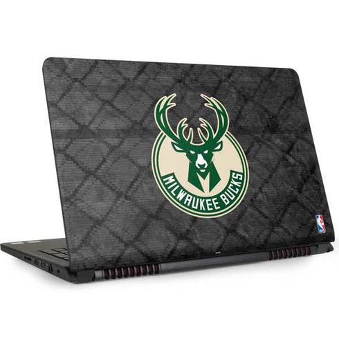 NBA Milwaukee Bucks Rusted Dark Dell Inspiron Skin